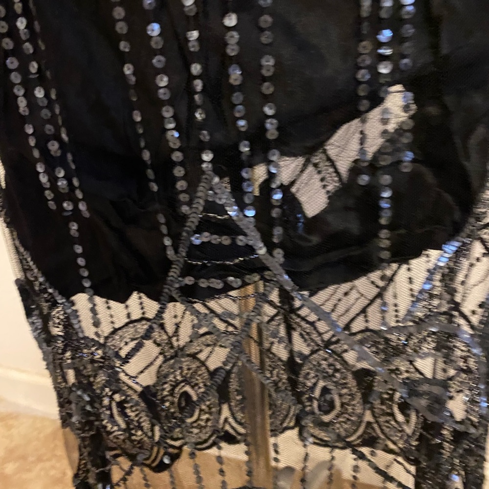 Vintage Burlesque Dress Sequined - Picture 2 of 8